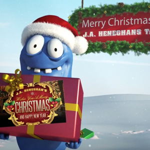 Heneghans Tavern Christmas Card